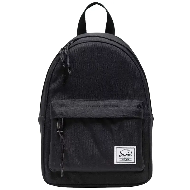 Herschel Classic Mini Backpack 11379-00001, Unisex, Czarne, plecaki, poliester, rozmiar: One size