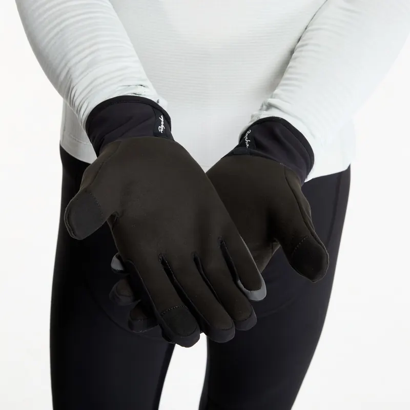 Рукавички Rapha Thermal Gloves Black/ Dark Grey M