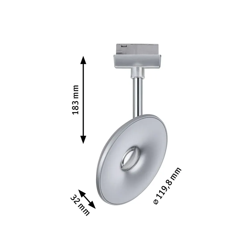 Paulmann URail spot LED Eye chrom matowy