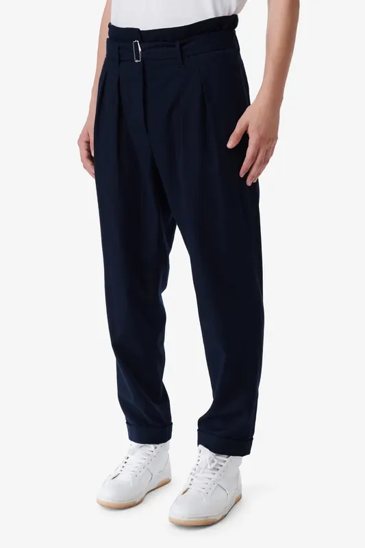 IRO Paris Rohan Trouser Dark Navy Maat: 50 | Tailored Broeken Outlet | Heren | Blauw