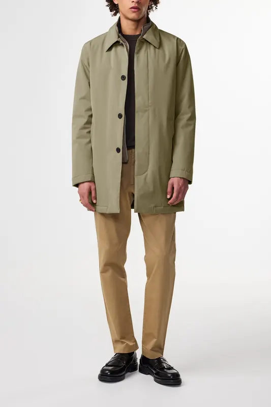 NN.07 Blake 8240 Greige Maat: S | Regenjassen Outlet | Heren | Bruin