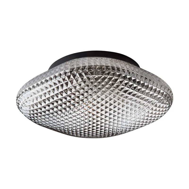 Czarna metalowa lampa sufitowa Sens – Nova Luce