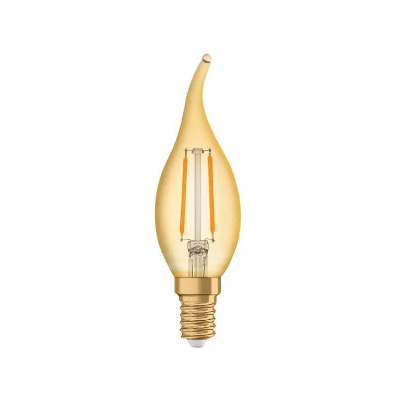 Radium LED Essence Ambiente E14 2,5W podmuch złota