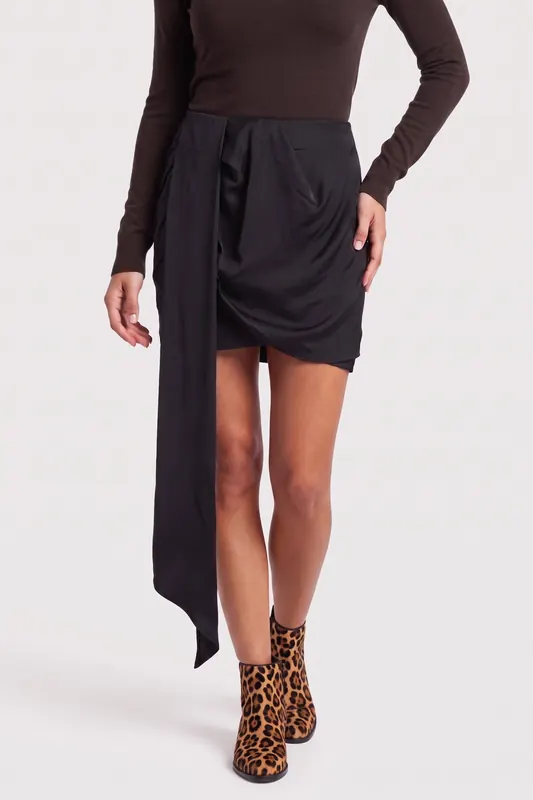 & Other Stories St Loma Skirt Black Maat: 44 | Mini Rokken Outlet | Dames | Zwart