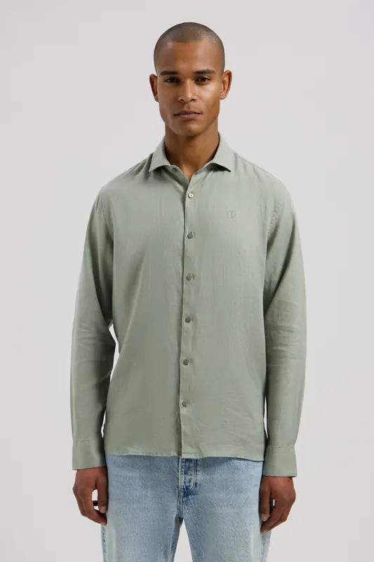 Dstrezzed Jag Shirt Green Shadow Maat: M | Casual Overhemden Outlet | Heren | Groen