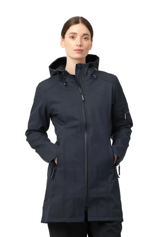 Ilse Jacobsen Rain&outerwear Rain07 Indigo Maat: 34 | Regenjassen Outlet | Dames | Blauw