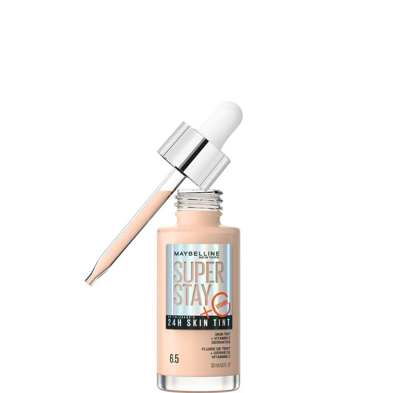 Maybelline Super Stay up to 24H Skin Tint Foundation + Vitamin C 30ml (Various Shades) - 6.5