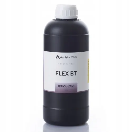 Živica pre 3D tlačiarne Applylabwork Flex Bt Translucent priehľadná 1 kg