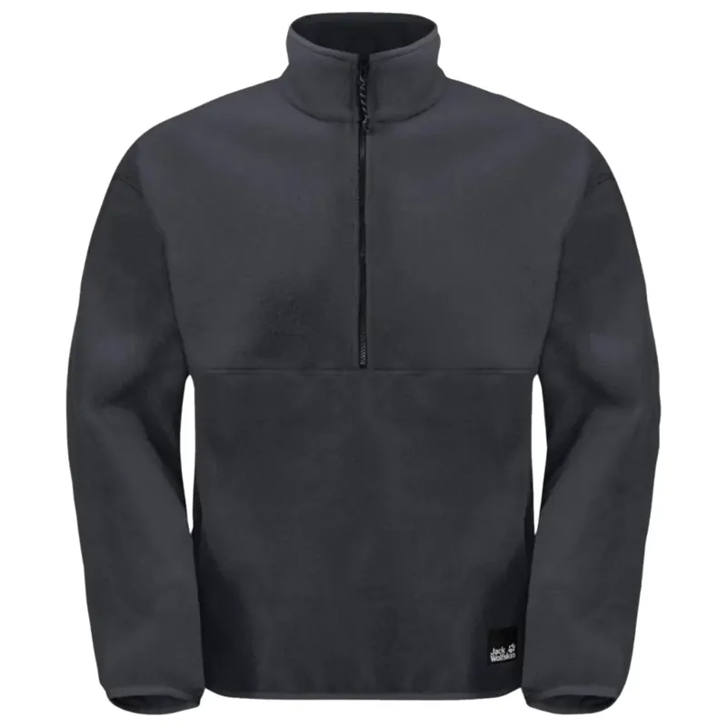 Jack Wolfskin Osloer Fleece HZ M 1710611-6350, Męskie, Czarne, polary, poliester, rozmiar: S