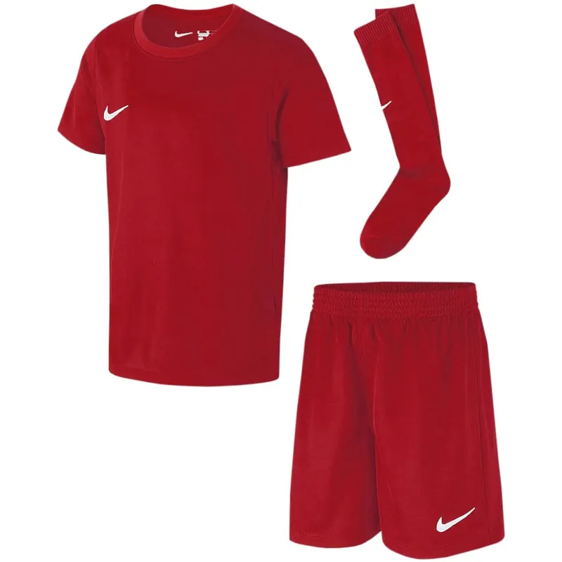 NIKE Komplet sportowy dla dzieci DRY Park Kit Set CD2244 657 czerwony (L)