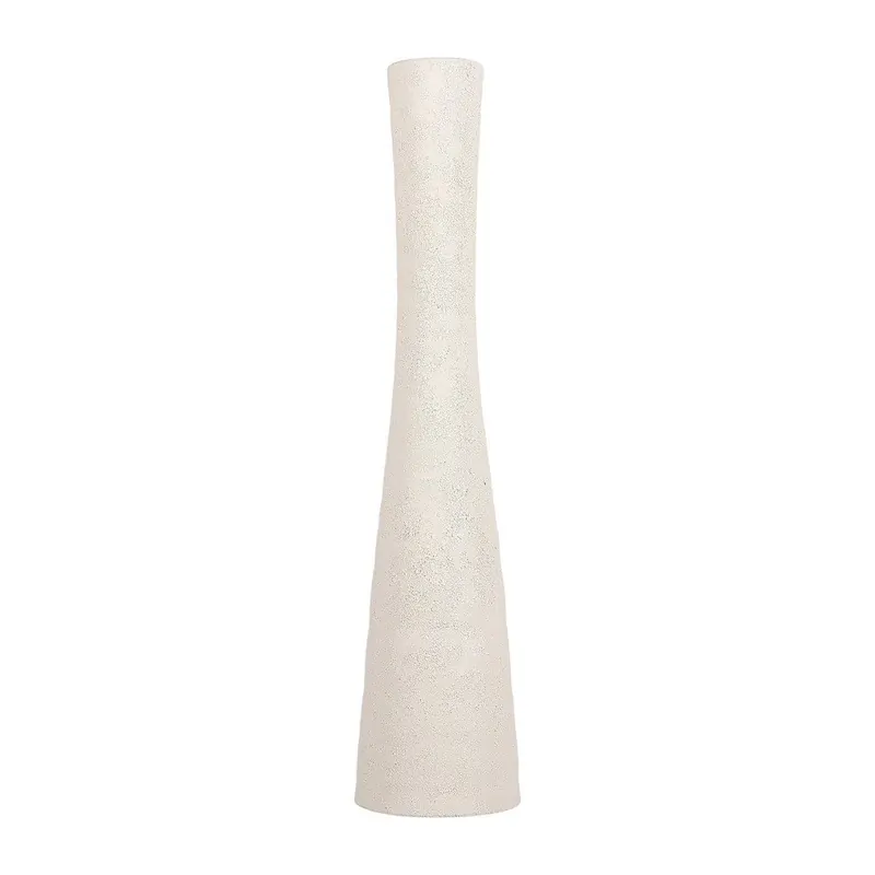 Biały ceramiczny wazon (wysokość 29 cm) Cone – S|P Collection