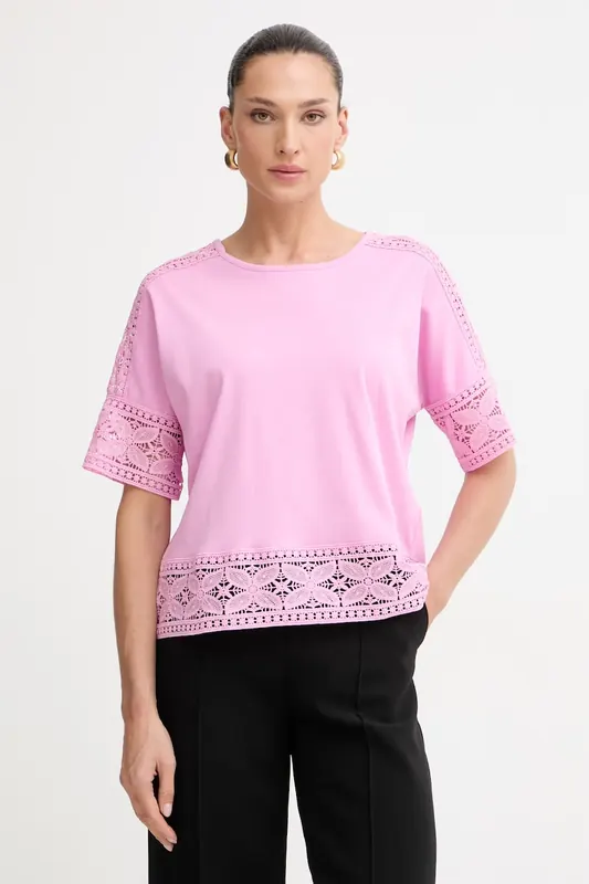 Morgan T-shirt damski bawełniany DTAL