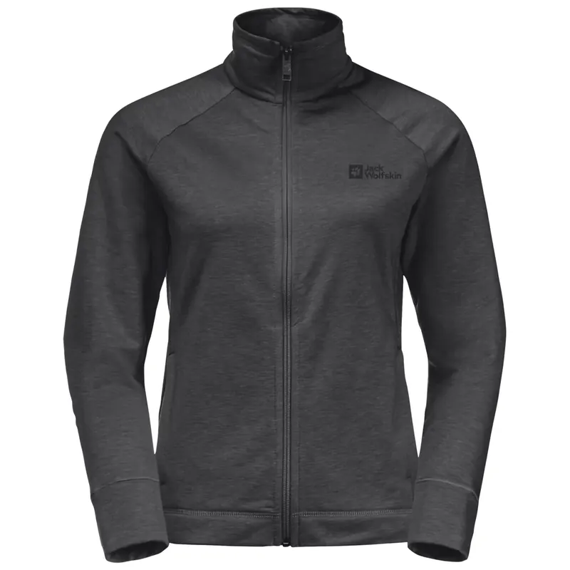 Jack Wolfskin Waldsee Jkt W 1710711-6000, Damskie, Czarne, kurtki, poliester, rozmiar: S