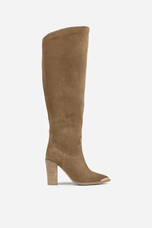Bronx New-americana High Boot Natural Maat: 38 | Laarzen Outlet | Dames | Bruin
