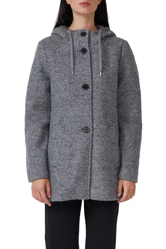 s.Oliver  Jacket Outdoor Grey Maat: 34 | Winterjassen Outlet | Dames | Grijs