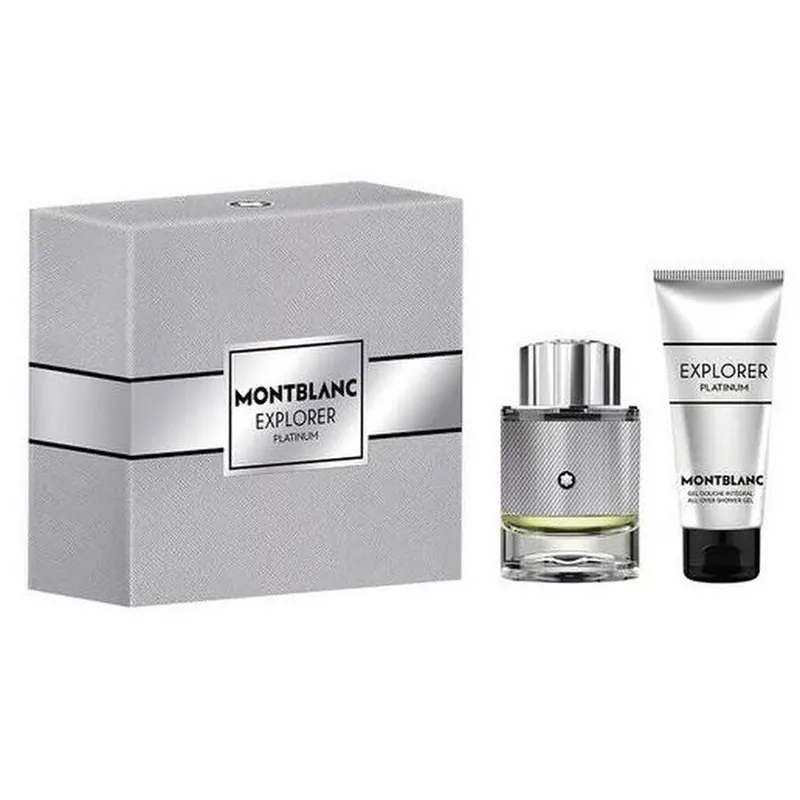 Zestaw upominkowy Mont Blanc Explorer Platinum EDP 60ml żel w sprayu 100ml