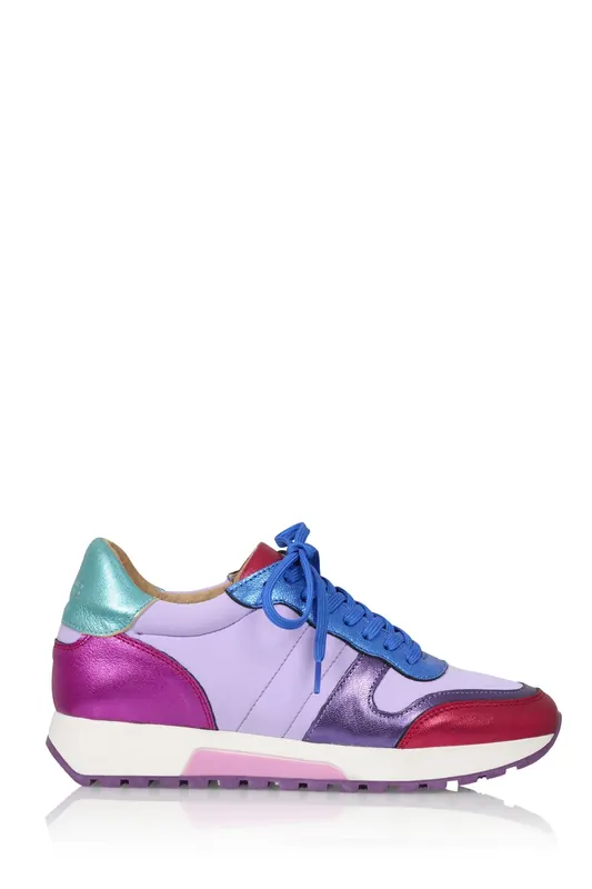 DWRS label Dumfries Lila / Raspberry Maat: 38 | Sneakers Outlet | Dames | Paars