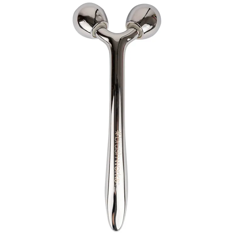 brushworks Face Sculpting Zinc Roller