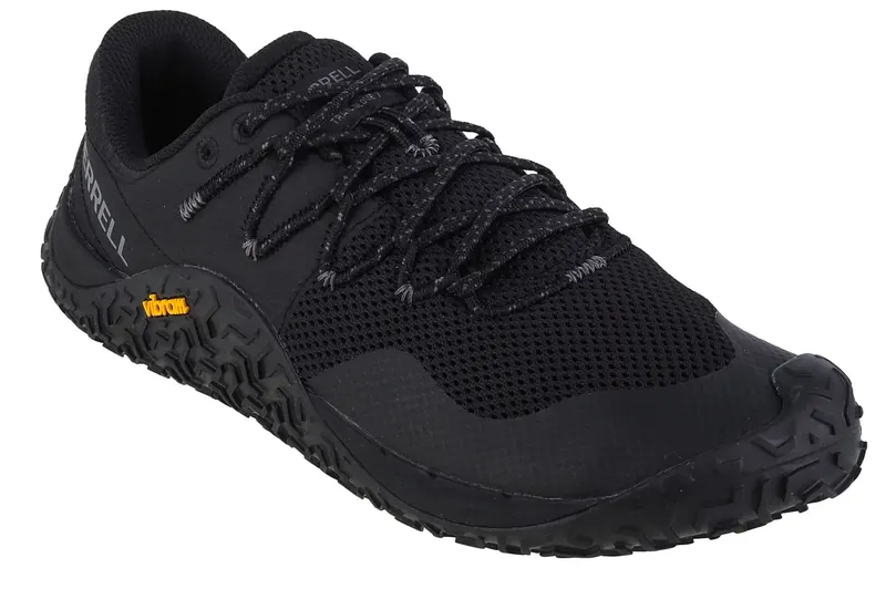Merrell Trail Glove 7 J037151, Męskie, Czarne, buty do biegania, tkanina, rozmiar: 45