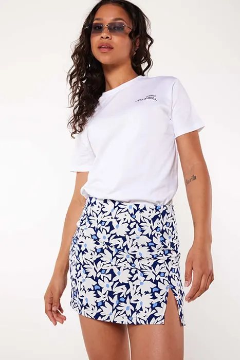 America Today Raya Blue/white Maat: XL | Mini Rokken Outlet | Dames | Blauw
