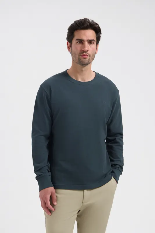 Dstrezzed Ds_lasse Crewneck Forest River Forest River Maat: XXL | Sweaters Outlet | Heren | Groen