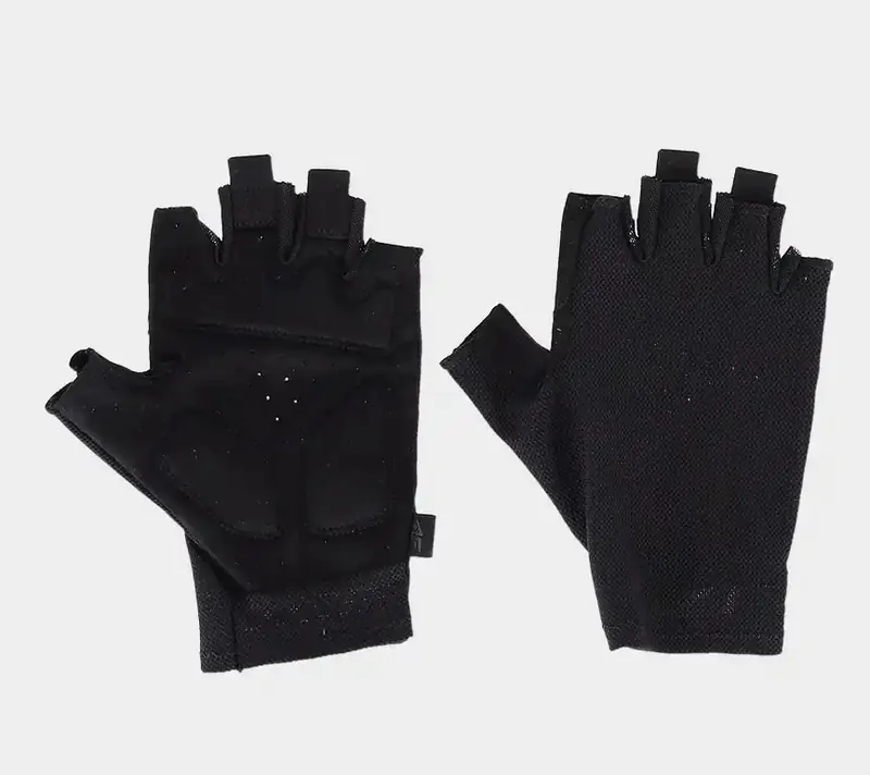 4F rękawiczki rowerowe unisex 4FWSS25AFGLU155 czarne (S)