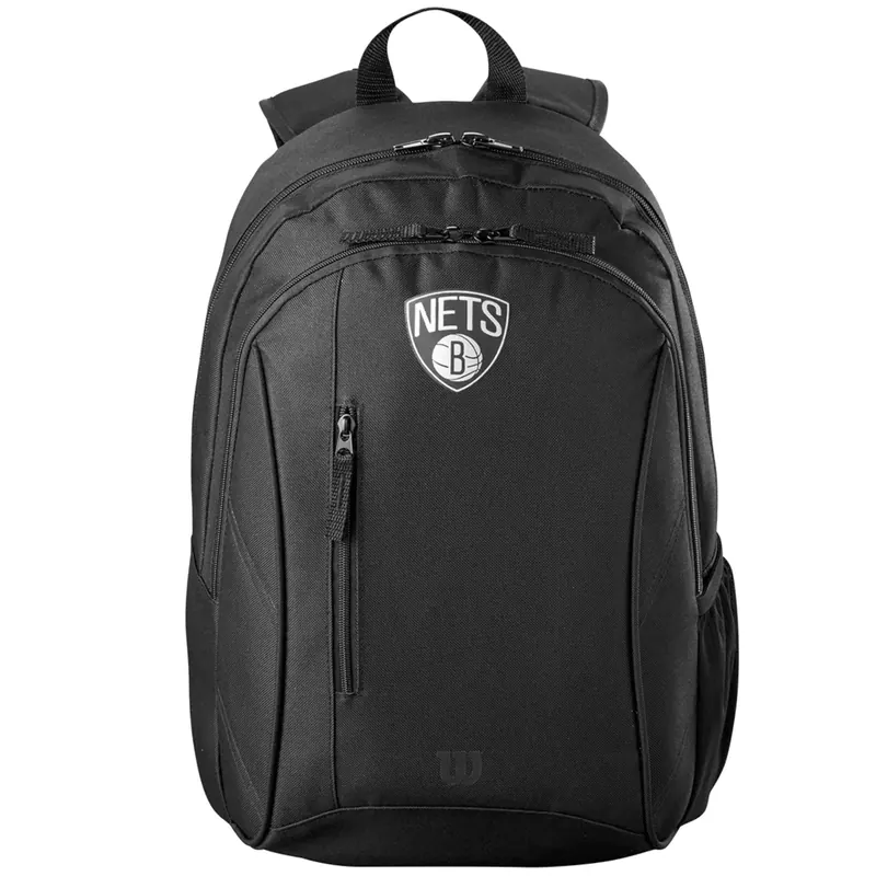 Wilson NBA Team Brooklyn Nets Backpack WZ6015002, Unisex, Czarne, plecaki, poliester, rozmiar: One size