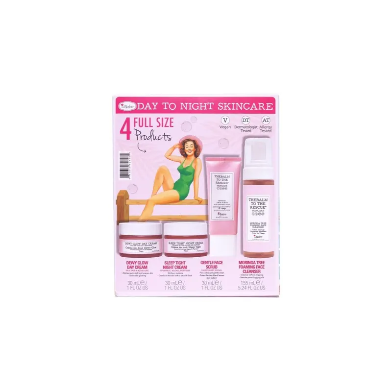 theBalm Zestaw upominkowy na dzień i noc do pielęgnacji skóry To The Rescue®
