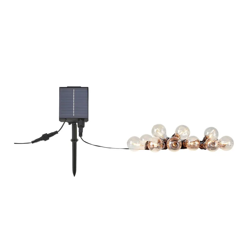 Łańcuch świetlny Suno, solarny, USB, tworzywo sztuczne, 10-punktowa, IP44