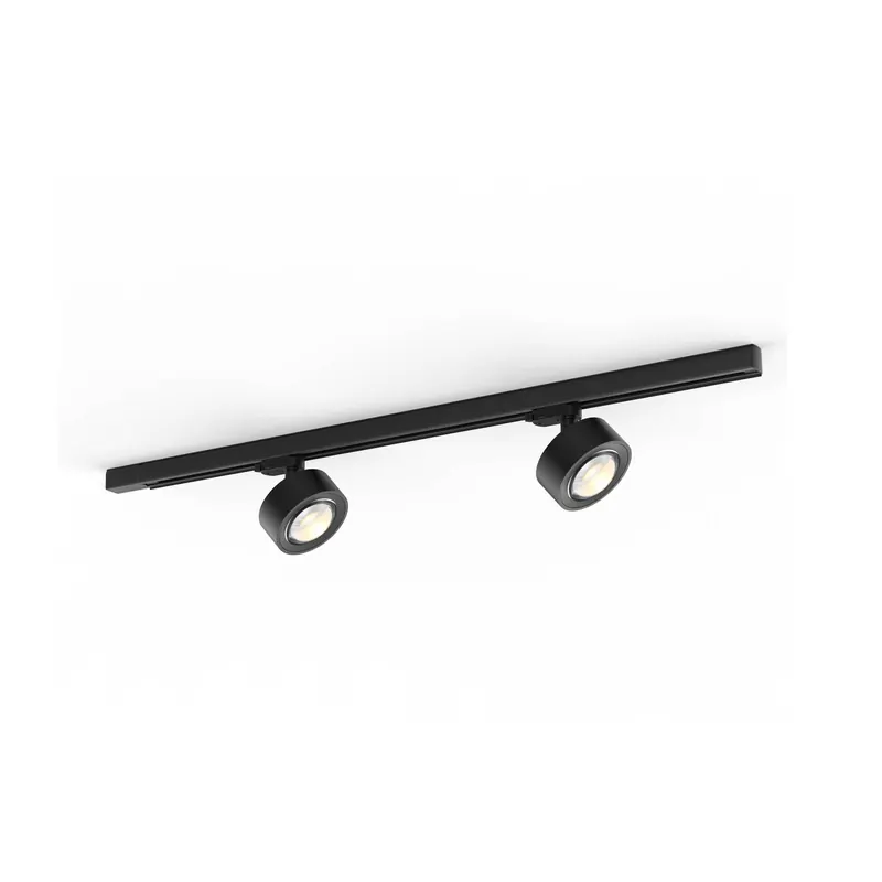 3-fazowy system szynowy LED Molto Luce Mag, czarny, 830