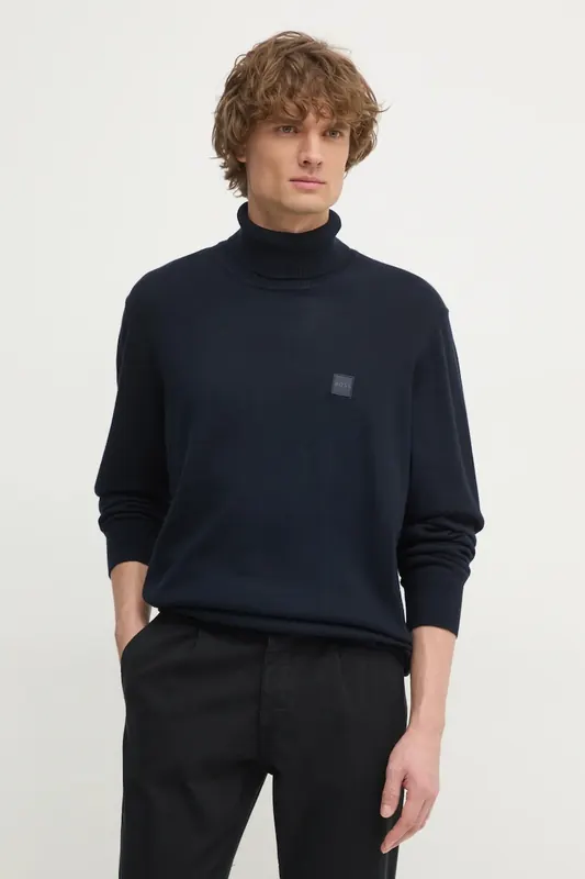 BOSS Orange sweter z domieszką kaszmiru Akiro_S