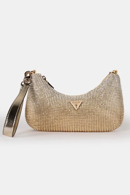 GUESS Marciano By  Zalina Mini Top Zip Shldr Bag Gold Maat: OS | Handtassen Outlet | Dames | Goud