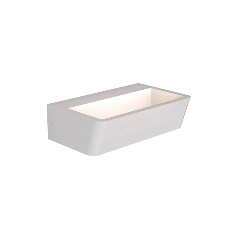 Kinkiet LED Altea, szerokość 16 cm, biały, góra/dół, aluminium