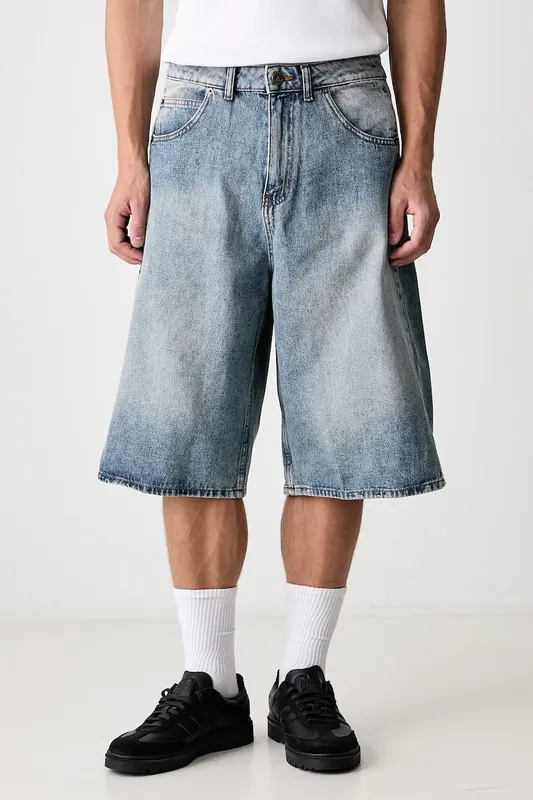 adidas Originals szorty męskie jeansowe