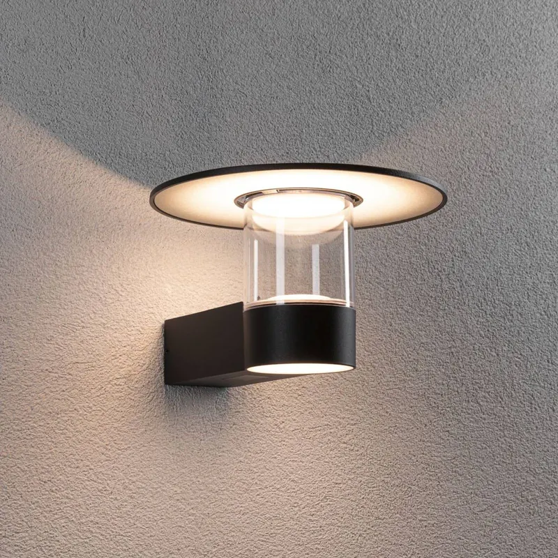 Paulmann kinkiet zewnętrzny LED Sienna, aluminium, czujnik