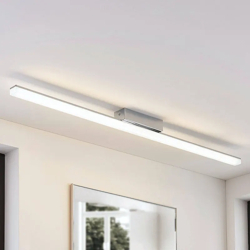 Lampa sufitowa LED do łazienki Levke, 116 cm, ściemniana, IP44