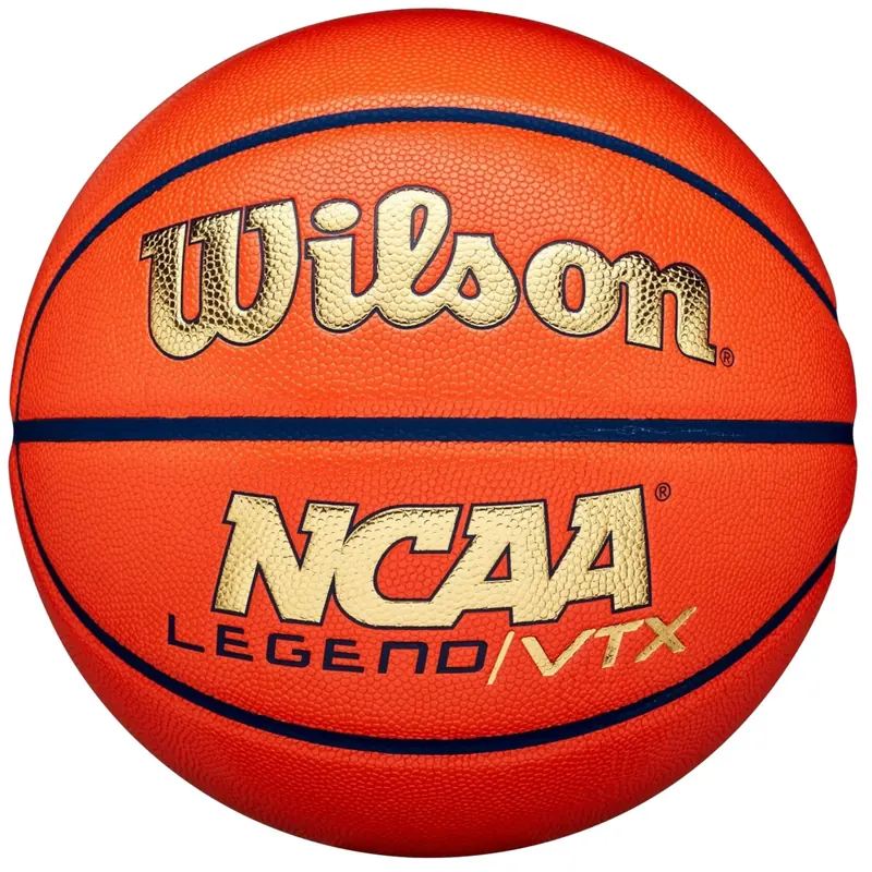 Wilson NCAA Legend VTX Ball WZ2007401XB, Unisex, Pomarańczowe, piłki do koszykówki, Skóra kompozytowa, rozmiar: 7