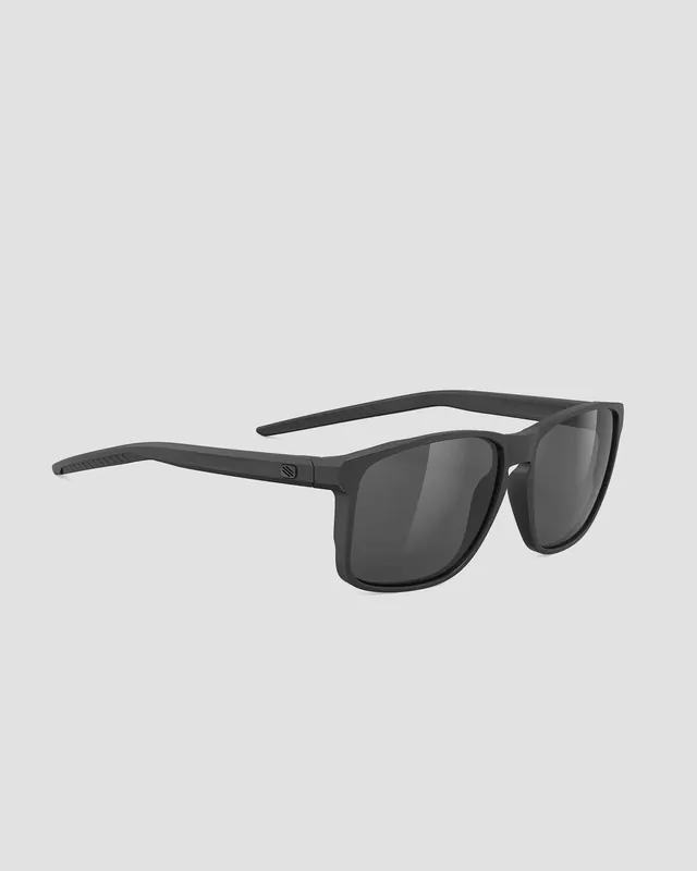 Okulary Rudy Project OVERLAP BLACK MATTE - Polar 3FX Grey (one size)