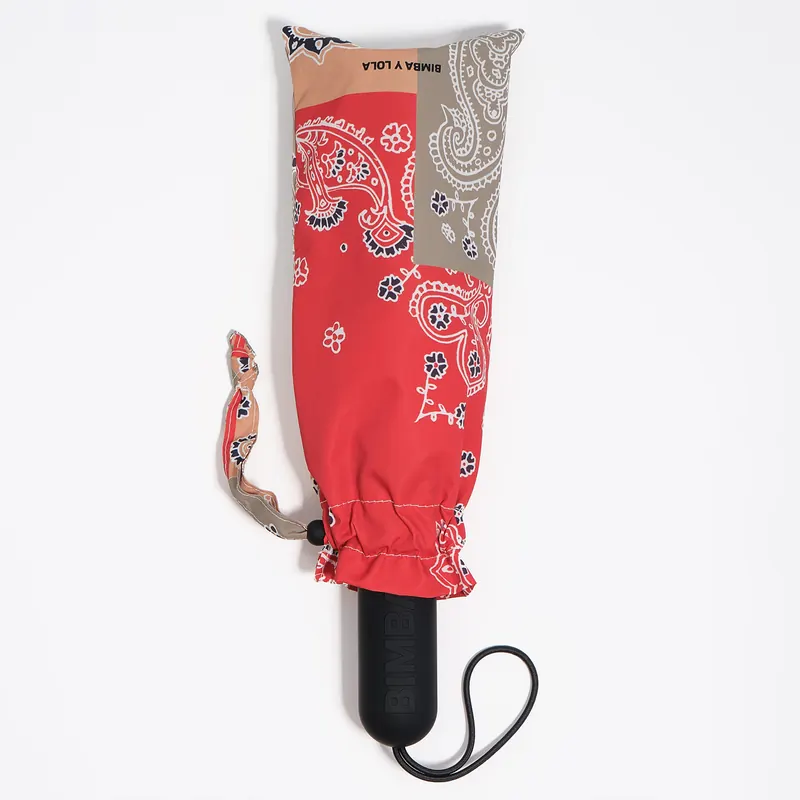 Parasol nadruk patchwork paisley