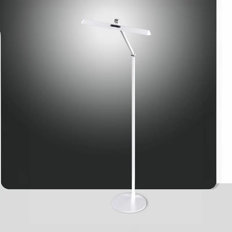 Lampa stojąca LED Beba, biała, wysokość 110 cm, CCT, ściemniany