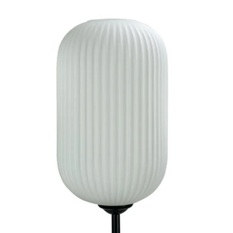 Dyberg Larsen Riflet lampa stojąca szklany klosz