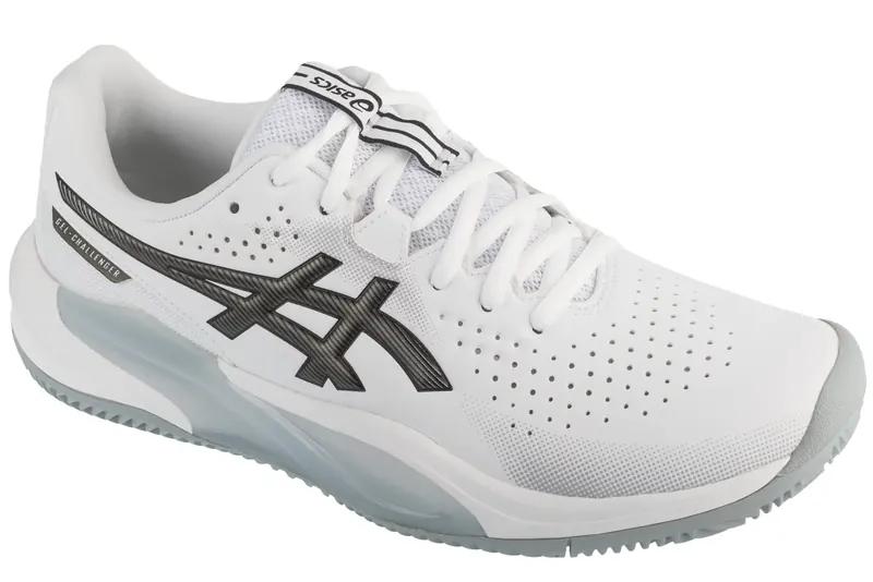 ASICS Gel-Challenger 15 Clay 1041A508-101, Męskie, Białe, buty do tenisa, syntetyk, rozmiar: 42
