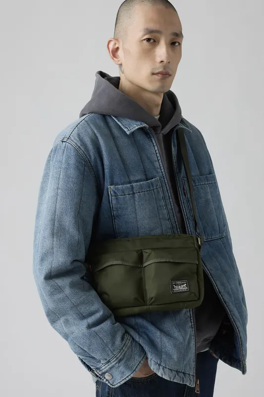Levi's ® Mission Bay Crossbody Bag Green Maat: OS | Tassen Outlet | Heren | Groen