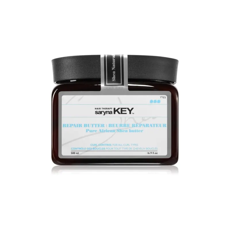 Saryna Key Kontrola czystego afrykańskiego masła shea maschera do włosów kręconych z masłem shea 500 ml