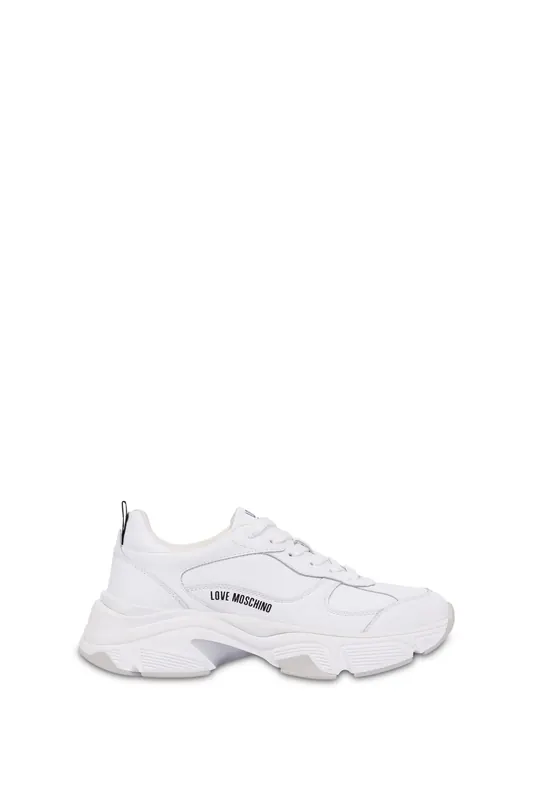 Moschino Love White Sneakers White Maat: 40 | Sneakers Outlet | Dames | Wit
