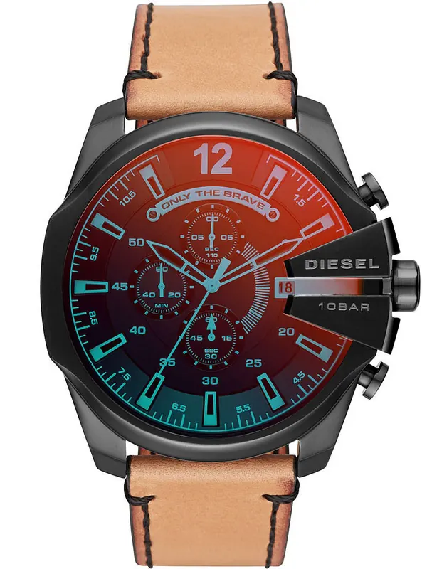Zegarek Męski Diesel DZ4476 Brązowy Chronograf 100M Dla Chłopaka