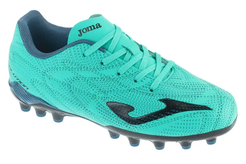 Joma Evolution Jr 2517 AG EVJW2517AG, Dla chłopca, Niebieskie, buty piłkarskie - korki, skóra syntetyczna, rozmiar: 35