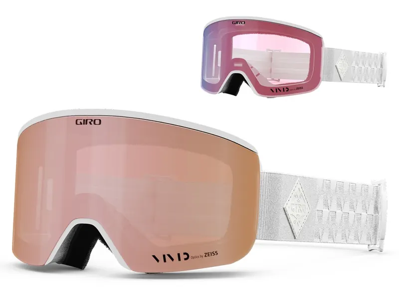 Gogle zimowe GIRO ELLA biały BLISS (szyba VIVID ROSE GOLD 19-42% S2 + VIVID INFRARED 62% S1)
