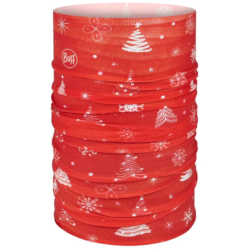 Buff Original EcoStretch Holiday Scarf 1347714251000, Unisex, Czerwone, kominy, poliester, rozmiar: One size