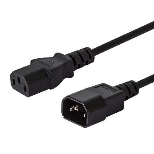 Kabel Savio CL-99 (C14 Iec C14 Iec 320 C14 M C13 F 1,2m